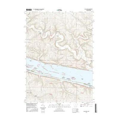 2015 Map of Balltown, 2015 Print
