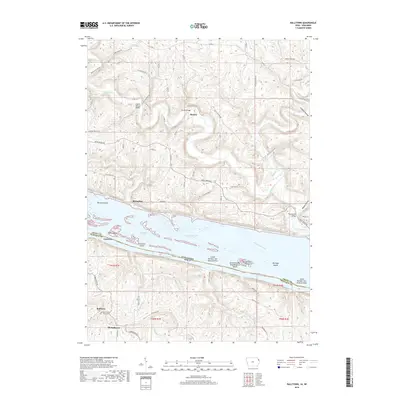 2018 Map of Balltown, 2018 Print