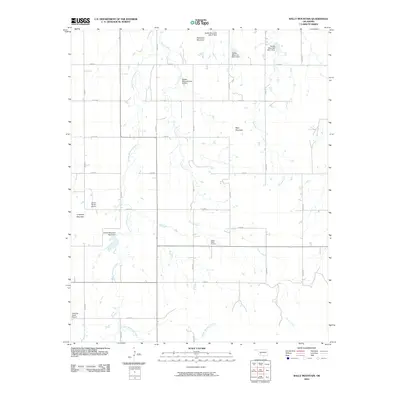 2010 Map of Bally Mountain, 2010 Print
