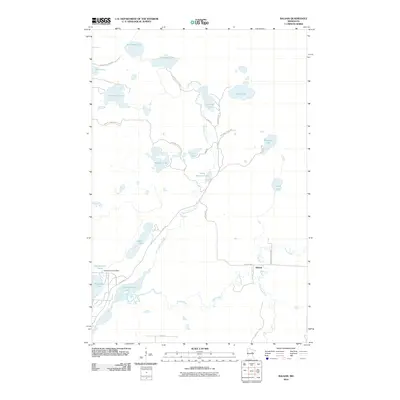 2010 Map of Balsam, 2010 Print