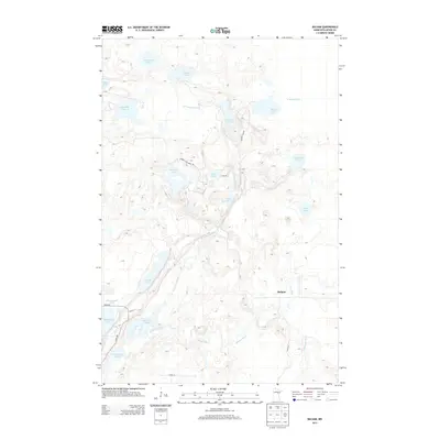 2013 Map of Balsam, 2013 Print