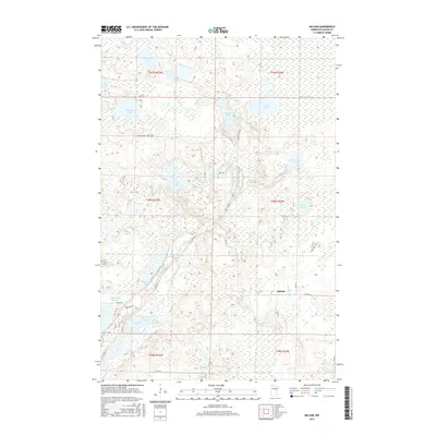 2016 Map of Balsam, 2016 Print
