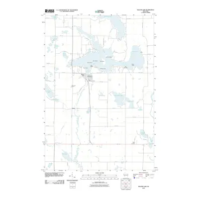 2010 Map of Balsam Lake, 2010 Print