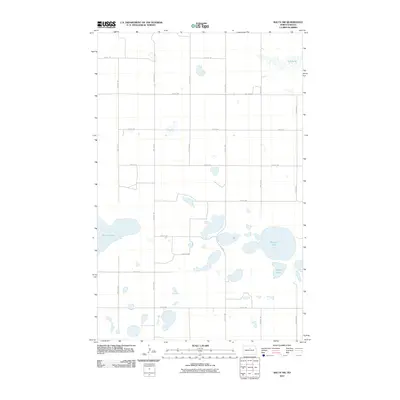 2011 Map of Balta NW, 2011 Print