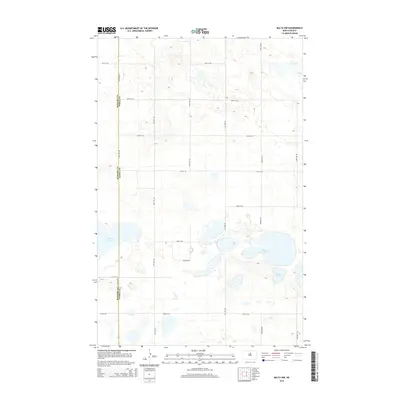 2014 Map of Balta NW, 2014 Print