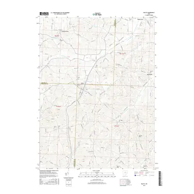 2016 Map of Baltic, 2016 Print