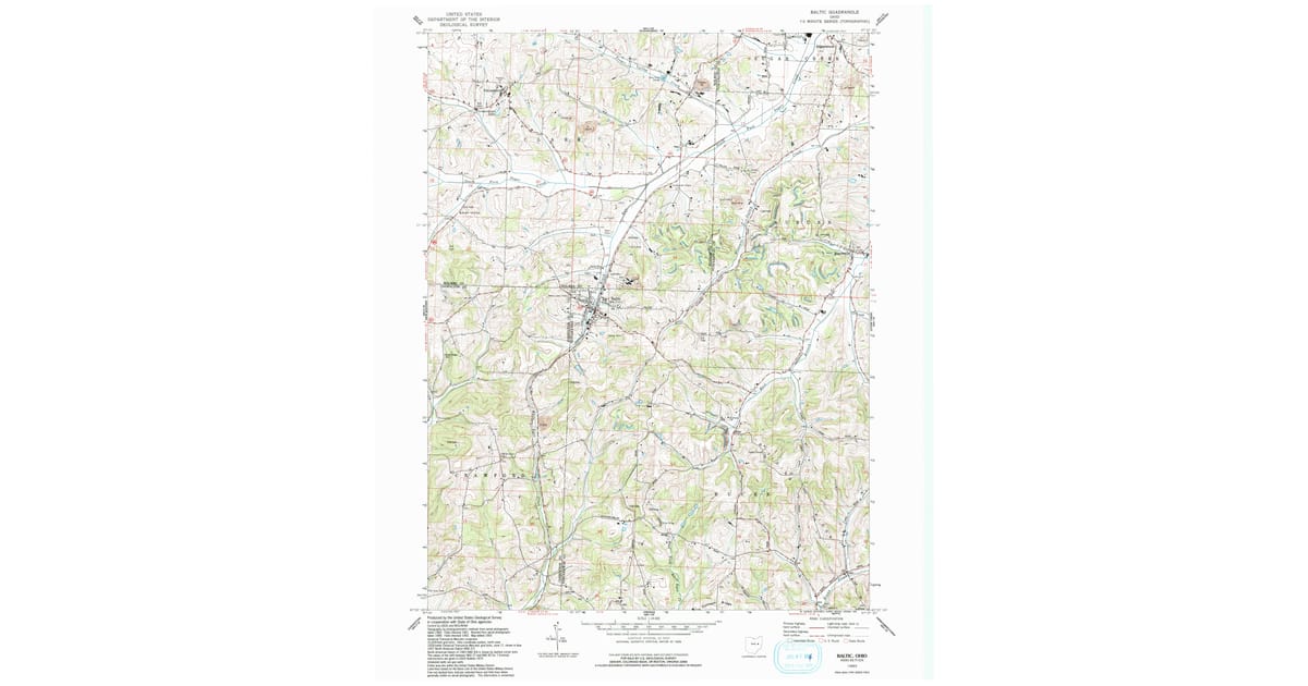 1990s Maps of Holmes County OH Pastmaps 1990s Maps of Holmes County OH Pastmaps