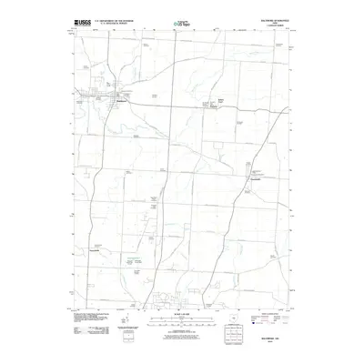 2010 Map of Baltimore, 2010 Print