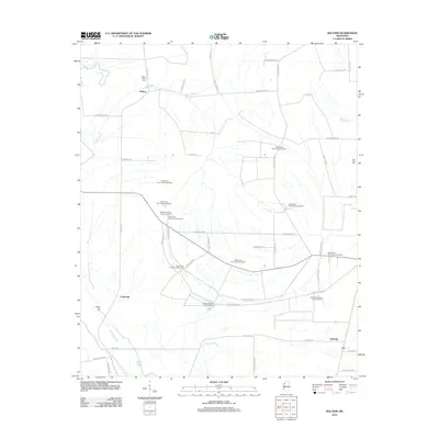 2012 Map of Baltzer, 2012 Print