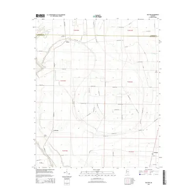2015 Map of Baltzer, 2015 Print