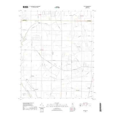 2018 Map of Baltzer, 2018 Print