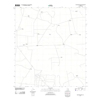 2010 Map of Baluarte Ranch, 2010 Print