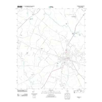 2011 Map of Bamberg, 2011 Print
