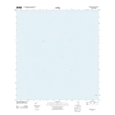 2012 Map of Bamboo Key, 2012 Print