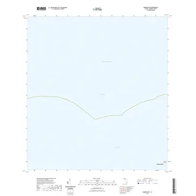 2021 Map of Bamboo Key, 2021 Print