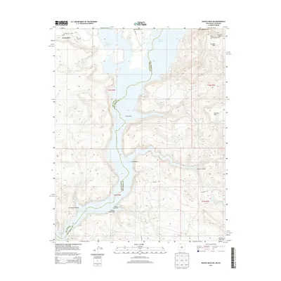 2013 Map of Bancos Mesa NW, 2013 Print