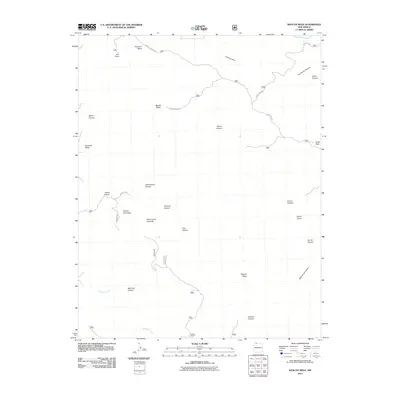 2011 Map of Bancos Mesa, 2011 Print