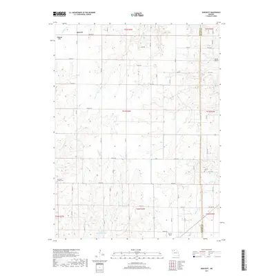 2017 Map of Bancroft, 2017 Print