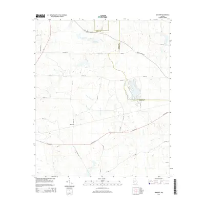 2014 Map of Bancroft, 2014 Print