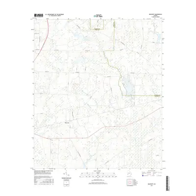 2017 Map of Bancroft, 2017 Print