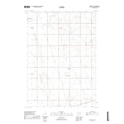 2017 Map of Bancroft East, 2017 Print