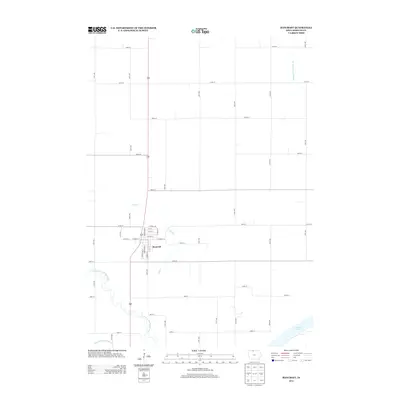 2013 Map of Bancroft, 2013 Print