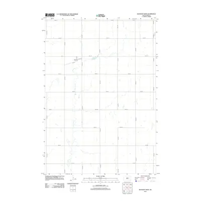 2012 Map of Bancroft West, 2012 Print