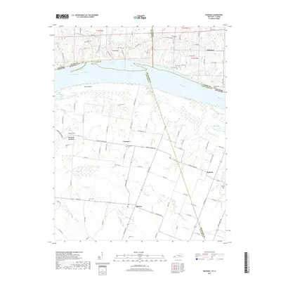 2019 Map of Bandana, 2019 Print