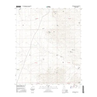2017 Map of Bandanna Point, 2017 Print