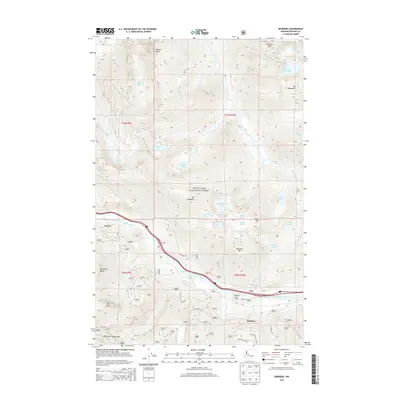 2014 Map of Bandera, 2014 Print