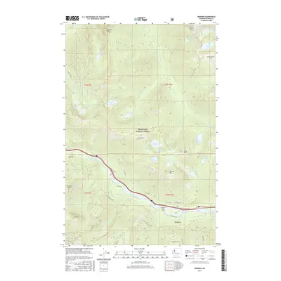 2017 Map of Bandera, 2017 Print
