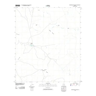 2010 Map of Bandera Mesa North, 2010 Print