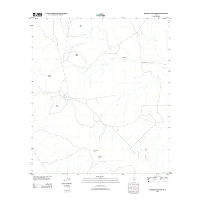 2012 Map of Bandera Mesa North, 2012 Print