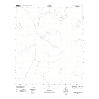 2010 Map of Bandera Mesa South, 2010 Print
