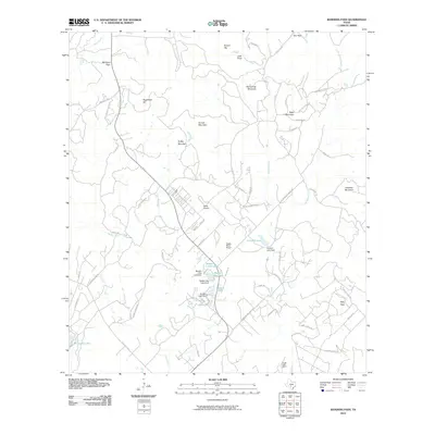 2010 Map of Bandera Pass, 2010 Print