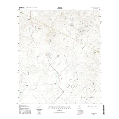 2016 Map of Bandera Pass, 2016 Print