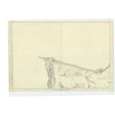 1870 Map of Banffshire, Sheet I, 1872 Print