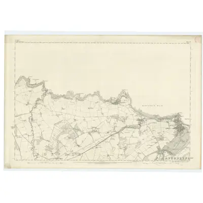 1866 Map of Banffshire, Sheet IV, 1871 Print