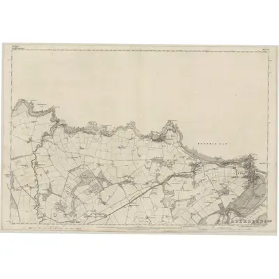 1866 Map of Banffshire, Sheet IV, 1871 Print