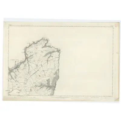 1869 Map of Banffshire, Sheet VI, 1871 Print