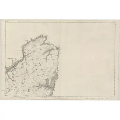 1869 Map of Banffshire, Sheet VI, 1871 Print