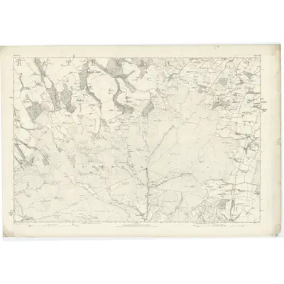 1867 Map of Banffshire, Sheet VIII, 1871 Print