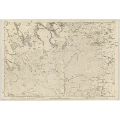 1867 Map of Banffshire, Sheet VIII, 1871 Print