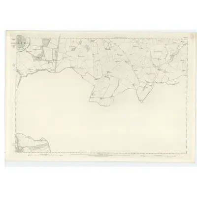 1869 Map of Banffshire, Sheet XI, 1871 Print