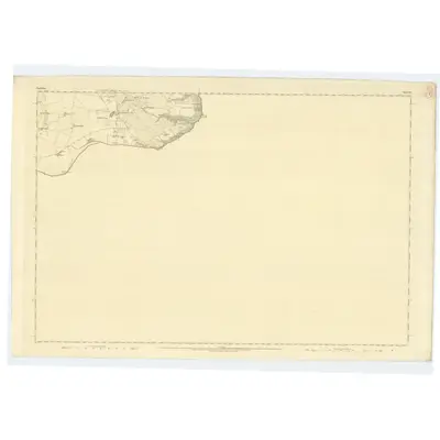 1869 Map of Banffshire, Sheet XII, 1871 Print
