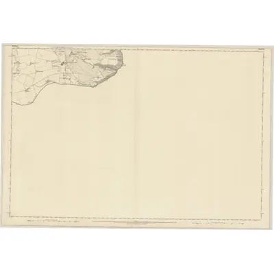1869 Map of Banffshire, Sheet XII, 1871 Print