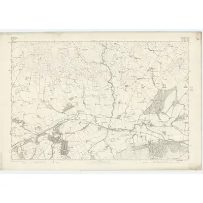 1868 Map of Banffshire, Sheet XIV, 1871 Print