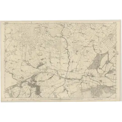 1868 Map of Banffshire, Sheet XIV, 1871 Print