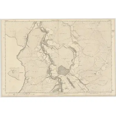1869 Map of Banffshire, Sheet XL (with inset XXXIX), 1872 Print