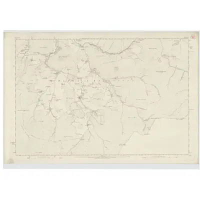 1869 Map of Banffshire, Sheet XLI, 1872 Print